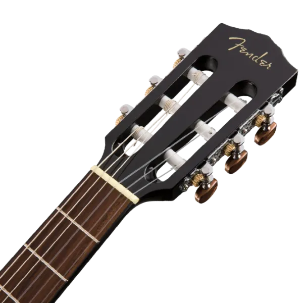 Chitară clasică Fender CN-60S Nylon WF 4/4, Clasică, Black photo 7