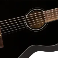 Chitară clasică Fender CN-60S Nylon WF 4/4, Clasică, Black photo 5
