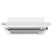 Вытяжка Midea MH60P 405X Телескопическая/ Нержавеющая сталь/ Серый