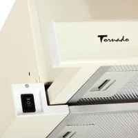 Hotă Tornado STORM 700 Telescopică/ Beige/ Gray photo 2