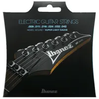Coardă Ibanez IEGS6 009  Silver / Nichel