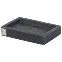 Săpunieră Axentia Lindos Poliresin / Dreptunghiulară