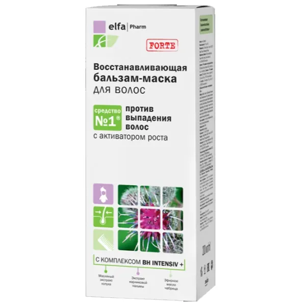 Маска для волос Elfa 5901845500197   / Все типы photo 2 Маска для волос Elfa 5901845500197   / Все типы photo 2
