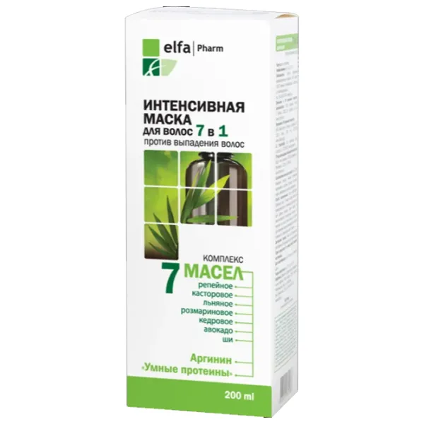 Mască pentru păr Elfa 5901845500579   / Toate tipurile photo 2 Mască pentru păr Elfa 5901845500579   / Toate tipurile photo 2