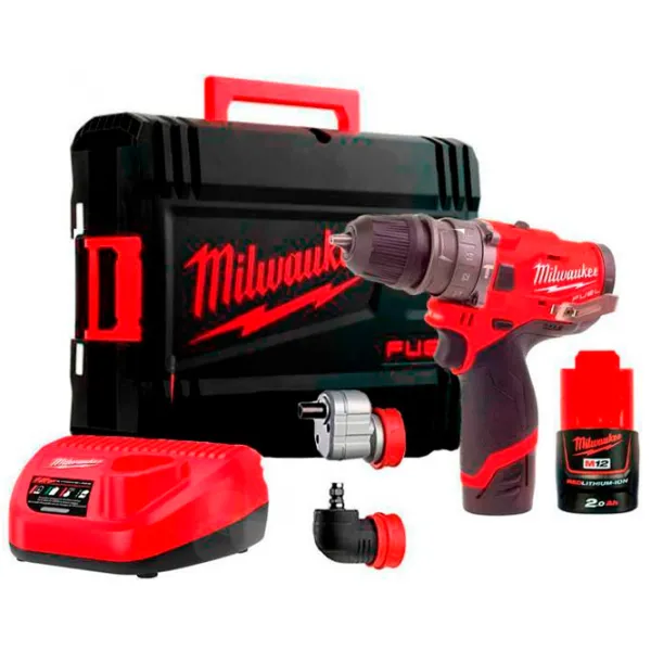 Шуруповерт Milwaukee M12FPDXKIT-202X 1700 об/мин photo 2 Шуруповерт Milwaukee M12FPDXKIT-202X 1700 об/мин photo 2