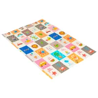 Covoraş pentru joc Moni Animals (3800146223465) 0+/ Dreptunghiular/ Beige photo 2
