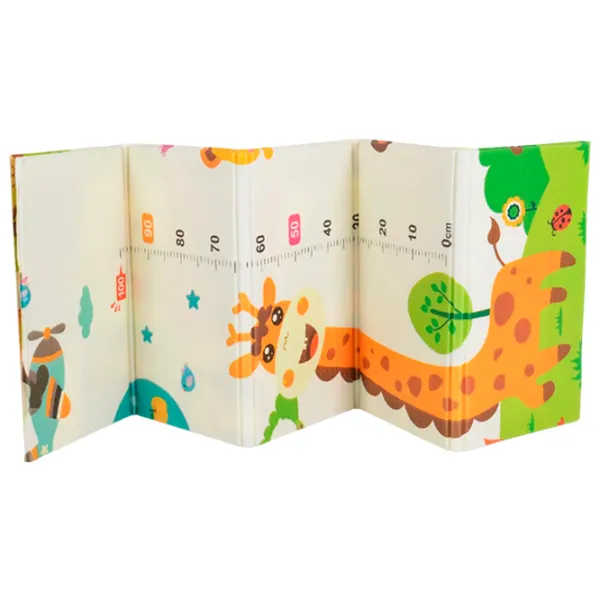 Covoraş pentru joc Moni Jungle (3800146224639) 0+/ Dreptunghiular/ Beige photo 2