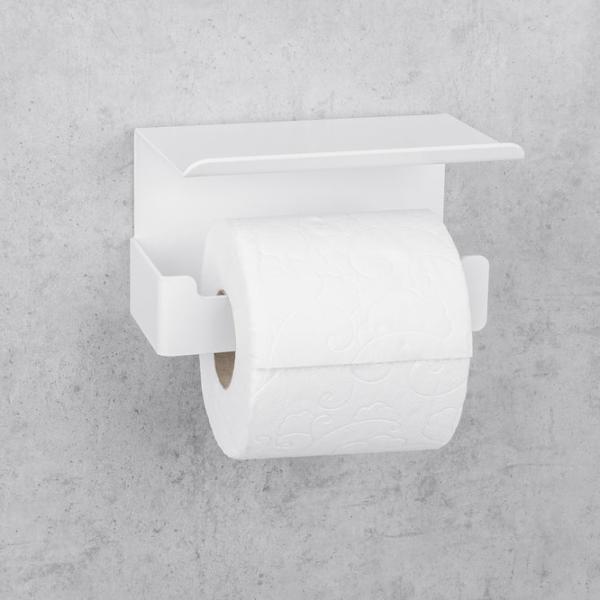 Suport hârtie igienică Daske Shelf Bliss 2 Adhesive Oțel inoxidabil photo 2