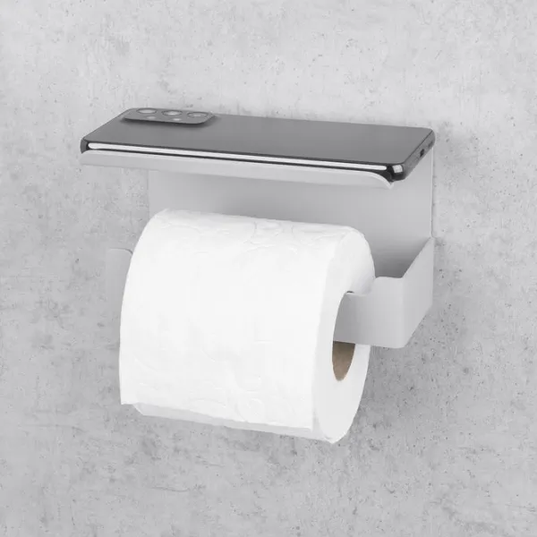 Suport hârtie igienică Daske Shelf Bliss 2 Left Oțel inoxidabil photo 2