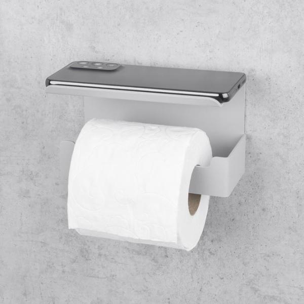 Suport hârtie igienică Daske Shelf Bliss 2 Left Oțel inoxidabil photo 2
