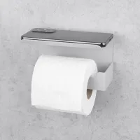 Suport hârtie igienică Daske Shelf Bliss 2 Left Oțel inoxidabil photo 2