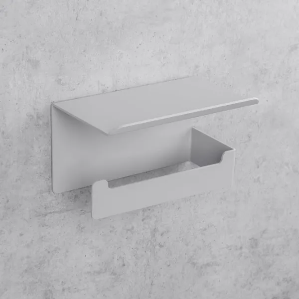 Suport hârtie igienică Daske Shelf Bliss 2 Left Oțel inoxidabil photo 3