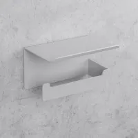 Suport hârtie igienică Daske Shelf Bliss 2 Left Oțel inoxidabil photo 3