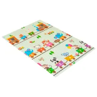 Covoraş pentru joc Moni Wild animals (3800146223472) 0+/ Dreptunghiular/ Beige photo 2