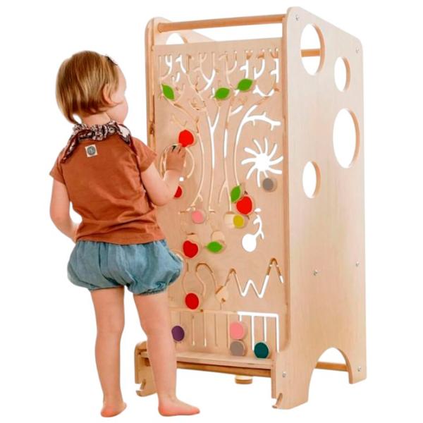 Busy board Montessori Arborele Vieții 3+ photo 1 Busy board Montessori Arborele Vieții 3+ photo 1