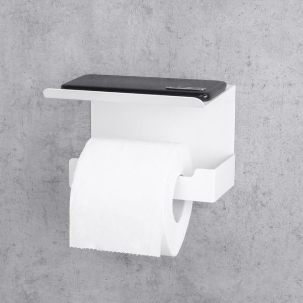 Suport hârtie igienică Daske Shelf Bliss 2 Left Oțel inoxidabil photo 2