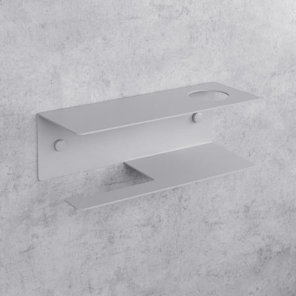 Держатель для туалетной бумаги Daske Shelf Line Left Нержавеющая сталь photo 2