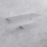 Suport hârtie igienică Daske Shelf Line Left Oțel inoxidabil photo 2