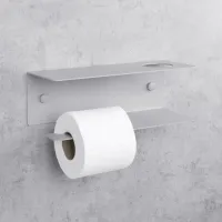 Suport hârtie igienică Daske Shelf Line Left Oțel inoxidabil photo 3