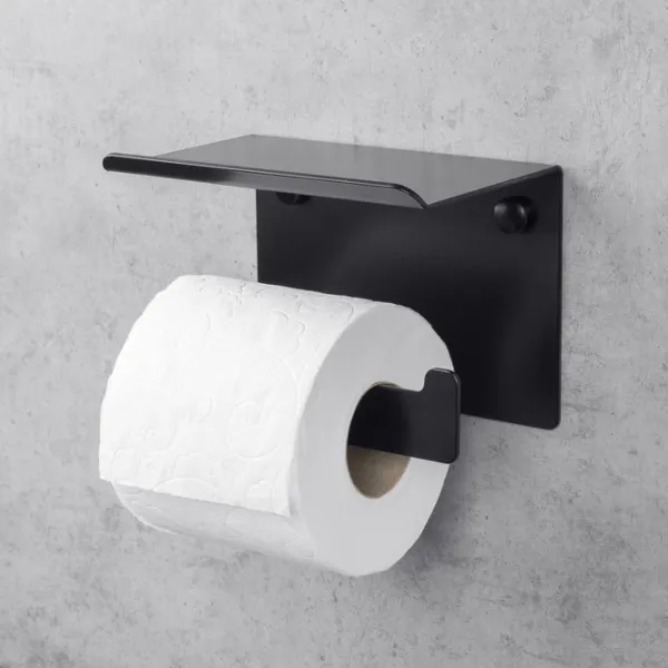 Suport hârtie igienică Daske Shelf Bliss 2 Right Oțel inoxidabil photo 2