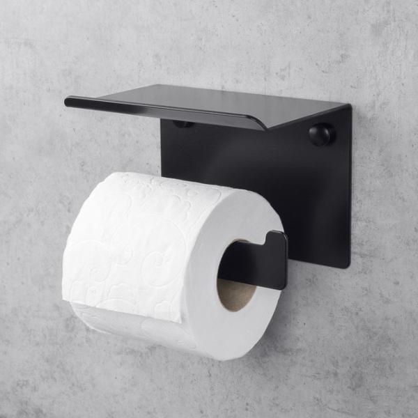 Suport hârtie igienică Daske Shelf Bliss 2 Right Oțel inoxidabil photo 2