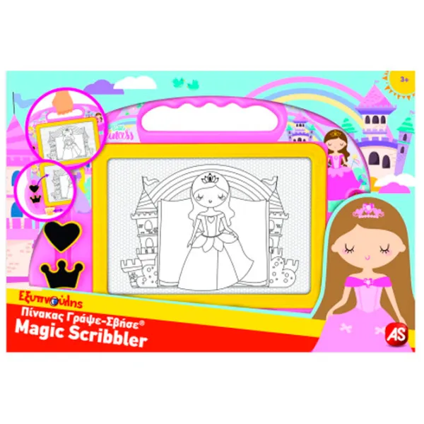 Tablă de desen As Kids Scribbler Baby Princess 3+ photo 3