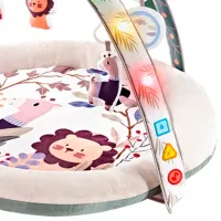 Игровой коврик Chipolino Lion King (3800931044923) 0+/ Круглый/ Бежевый photo 4