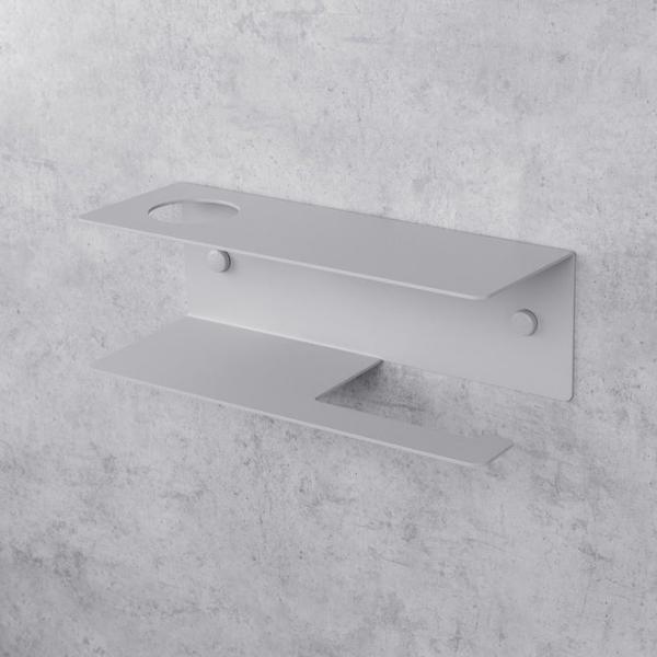 Suport hârtie igienică Daske Shelf Line Right Oțel inoxidabil photo 2