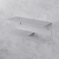 Suport hârtie igienică Daske Shelf Line Right Oțel inoxidabil photo 2