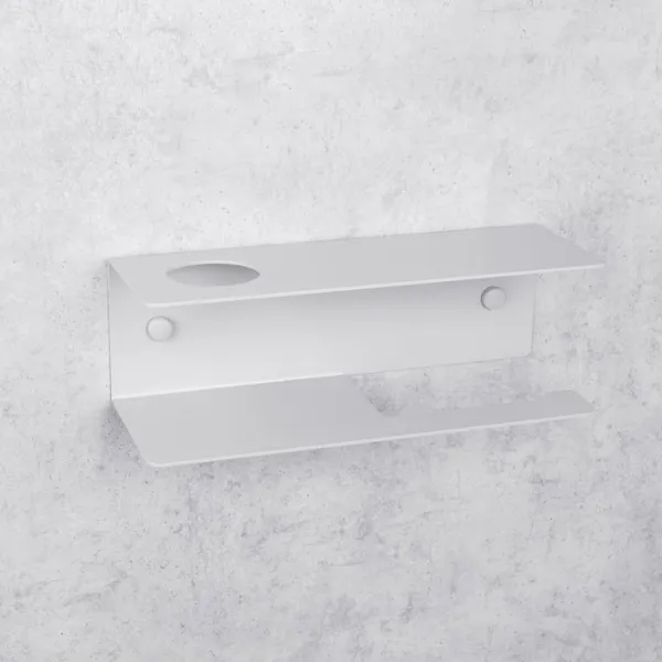 Suport hârtie igienică Daske Shelf Line Right Oțel inoxidabil photo 3