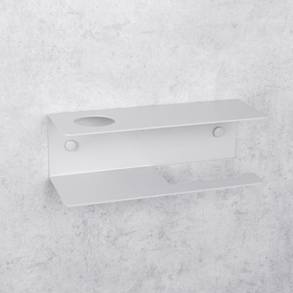 Suport hârtie igienică Daske Shelf Line Right Oțel inoxidabil photo 3