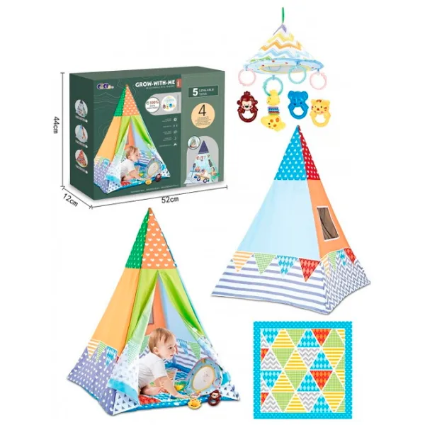 Игровой коврик Chipolino Party Time (3800931044985) 0+/ Трансформер/ Разноцветный photo 4 Игровой коврик Chipolino Party Time (3800931044985) 0+/ Трансформер/ Разноцветный photo 4