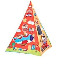 Covoraş pentru joc Chipolino Journey (3800931044992) 0+/ Transformer/ Red