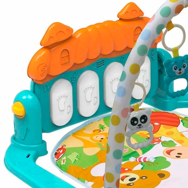 Игровой коврик Chipolino Zoo Party (3800931056193) 0+/ Трансформер/ Синий photo 2