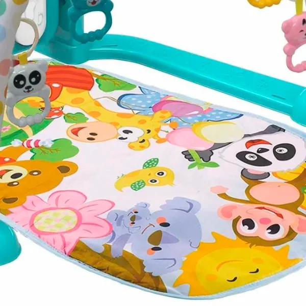 Игровой коврик Chipolino Zoo Party (3800931056193) 0+/ Трансформер/ Синий photo 4