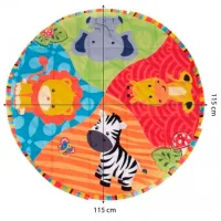Covoraş pentru joc Sevi 377-159 (8692241837716) 0+/ Rotund/ Multicolor photo 2