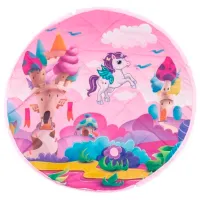 Covoraş pentru joc Sevi 377-160 (8692241937713) 0+/ Rotund/ Pink