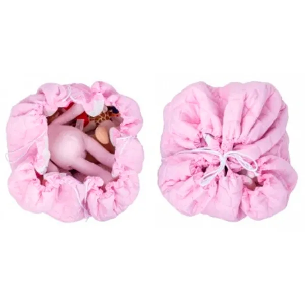 Covoraş pentru joc Sevi 377-160 (8692241937713) 0+/ Rotund/ Pink photo 2