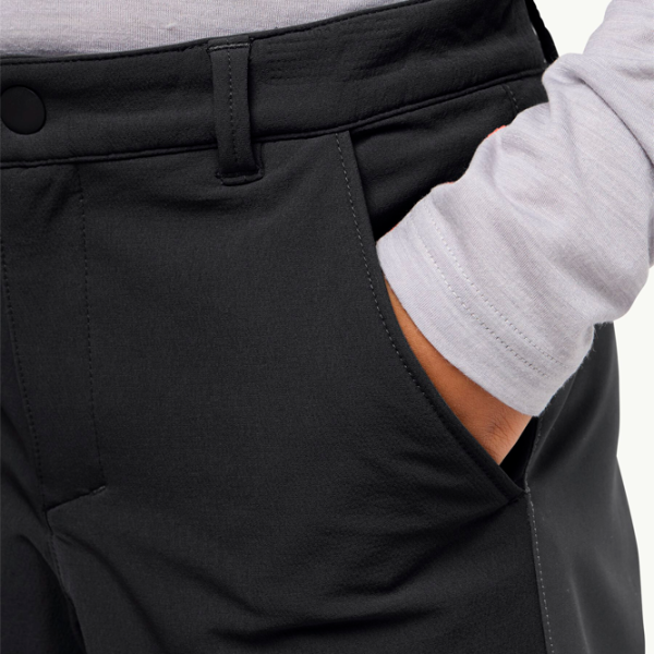 Спортивные брюки для мальчиков Jack Wolfskin Rascal Winter Pants K 140 / Черный photo 4 Спортивные брюки для мальчиков Jack Wolfskin Rascal Winter Pants K 140 / Черный photo 4