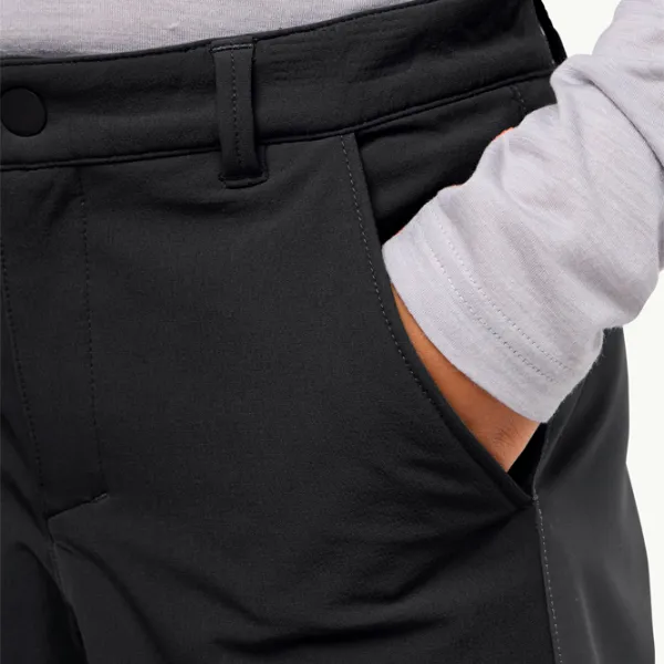 Спортивные брюки для мальчиков Jack Wolfskin Rascal Winter Pants K 176 / Черный photo 4 Спортивные брюки для мальчиков Jack Wolfskin Rascal Winter Pants K 176 / Черный photo 4