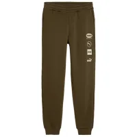 Спортивные брюки для мальчиков Puma Power Graphic Sweatpants Fl Cl B 140 / Оливковый