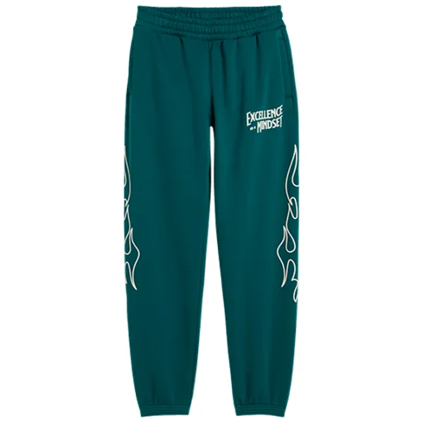 Pantaloni sportivi pentru băieți Puma Basketball Caution Sweat Pants B 176 / Green photo 1 Pantaloni sportivi pentru băieți Puma Basketball Caution Sweat Pants B 176 / Green photo 1