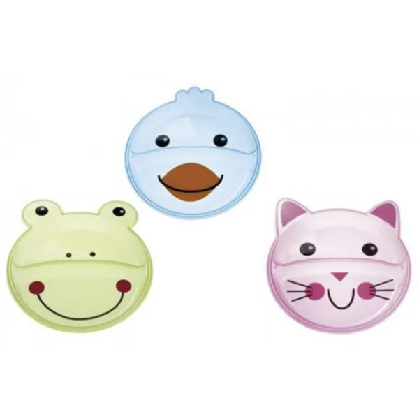 Farfurie Canpol Babies 74/005 Unisex / 6+ luni / Multicolor photo 1
