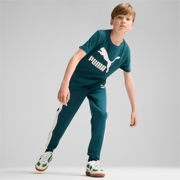 Спортивные брюки для мальчиков Puma Iconic T7 Track Pants DK cl B Cold 164 / Зеленый photo 3 Спортивные брюки для мальчиков Puma Iconic T7 Track Pants DK cl B Cold 164 / Зеленый photo 3