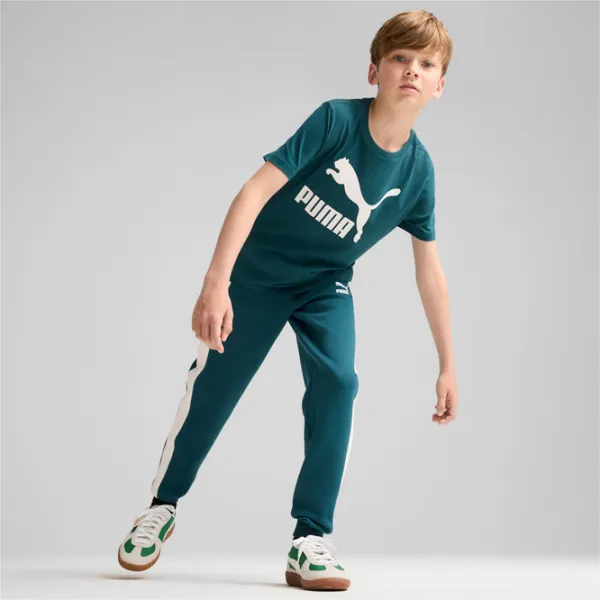 Спортивные брюки для мальчиков Puma Iconic T7 Track Pants DK cl B Cold 152 / Зеленый photo 3 Спортивные брюки для мальчиков Puma Iconic T7 Track Pants DK cl B Cold 152 / Зеленый photo 3
