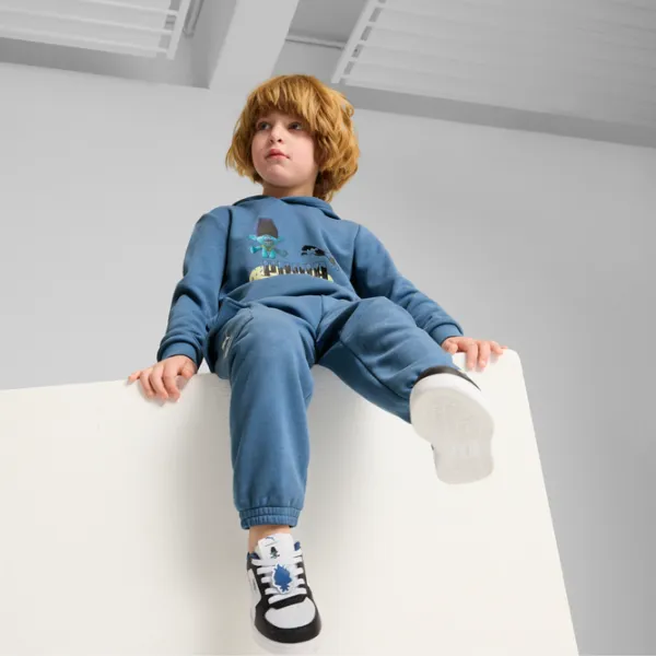 Спортивные брюки для мальчиков Puma X Trolls Cargo Pants Tr 116 / Синий photo 5 Спортивные брюки для мальчиков Puma X Trolls Cargo Pants Tr 116 / Синий photo 5