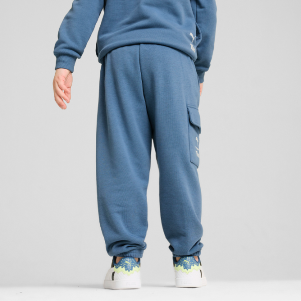 Спортивные брюки для мальчиков Puma X Trolls Cargo Pants Tr 104 / Синий photo 4 Спортивные брюки для мальчиков Puma X Trolls Cargo Pants Tr 104 / Синий photo 4