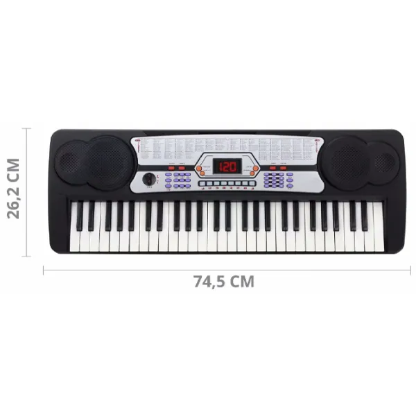 Sintetizator digital Kirstein FK-54 54 clape / 100 voci / Plastic / Black photo 3