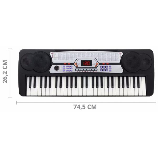 Sintetizator digital Kirstein FK-54 54 clape / 100 voci / Plastic / Black photo 3