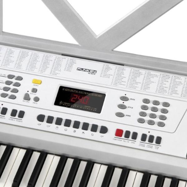 Sintetizator digital FunKey Edition 61 WH 61 clape / / Plastic / Silver photo 3